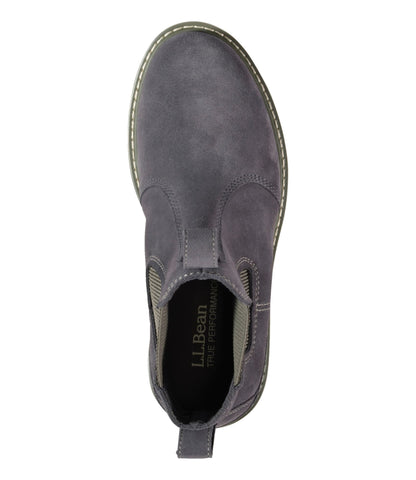 L.L.Bean Women's Stonington Chelsea Boots, Suede Graphite