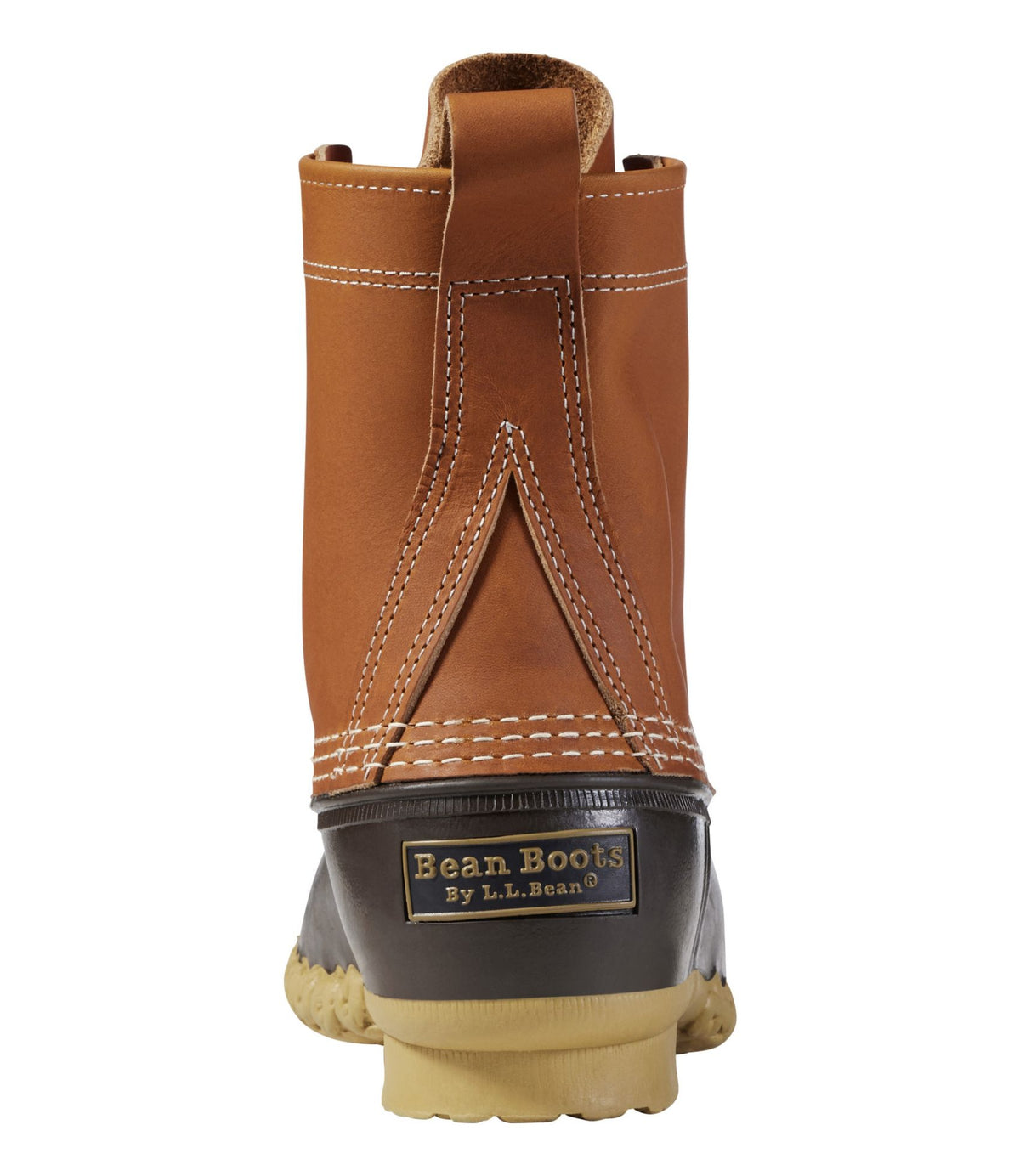 L.L.Bean Women's Bean Boots, 8" Insulated Tan/Bean Boot Brown/Gum