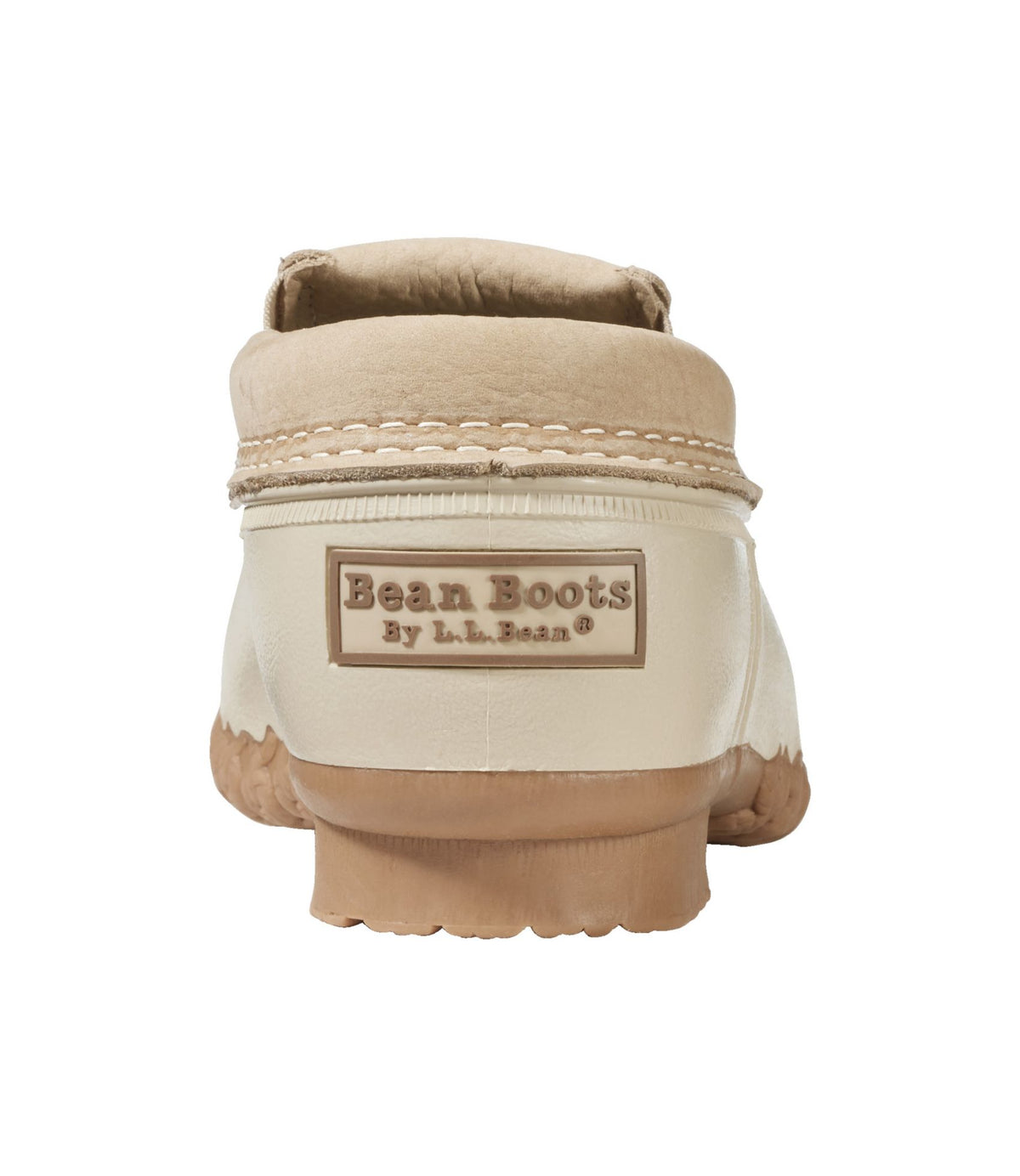 L.L.Bean Women's Bean Boots, Slip-On Rubber Mocs Light Khaki/Light Khaki/Toasted Coconut