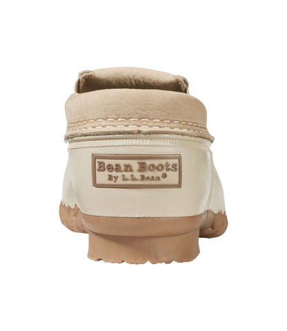 L.L.Bean Women's Bean Boots, Slip-On Rubber Mocs Light Khaki/Light Khaki/Toasted Coconut