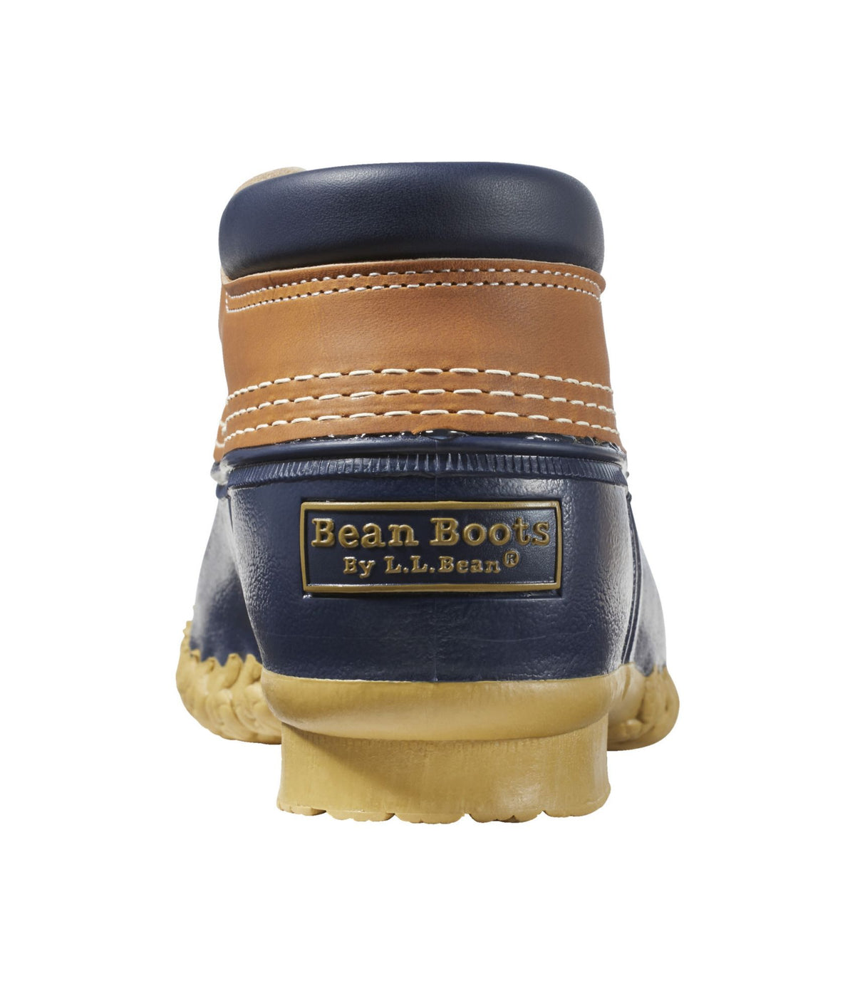 L.L.Bean Women's Bean Boots, Gumshoes Tan/Bright Navy/Gum