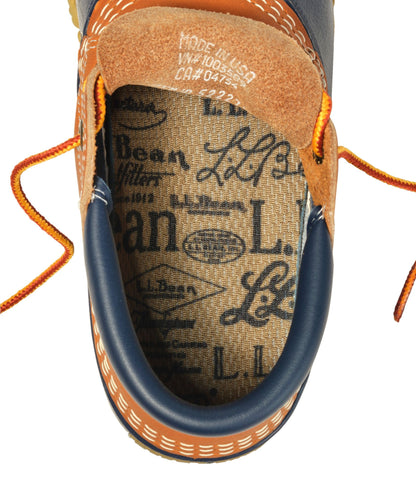 L.L.Bean Women's Bean Boots, Gumshoes Tan/Bright Navy/Gum