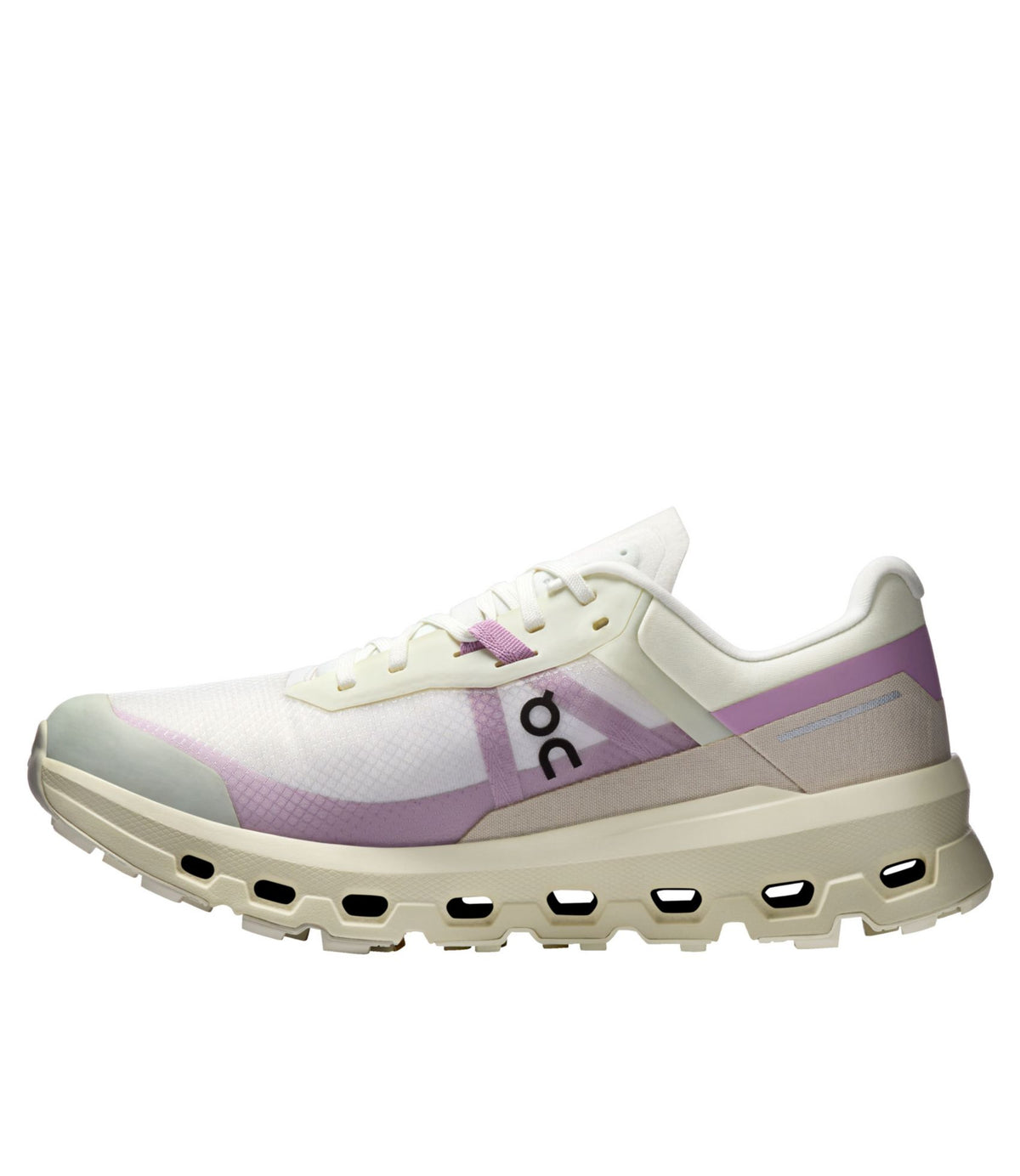 L.L.Bean Women's On Cloudvista Trail Running Shoes Ivory/Seedling