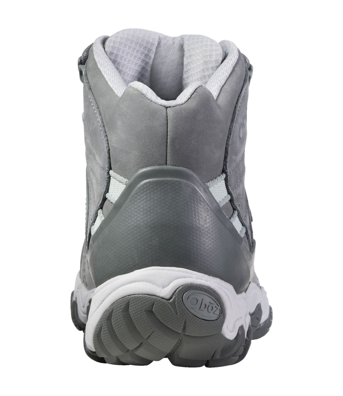 L.L.Bean Women's Oboz Bridger Mid B-Dry Hiking Boots Hazy Gray