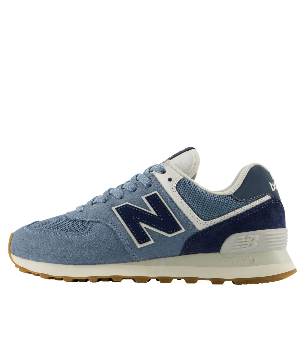 L.L.Bean Women's New Balance 574V3 Walking Shoes NB Navy/Light Arctic Grey