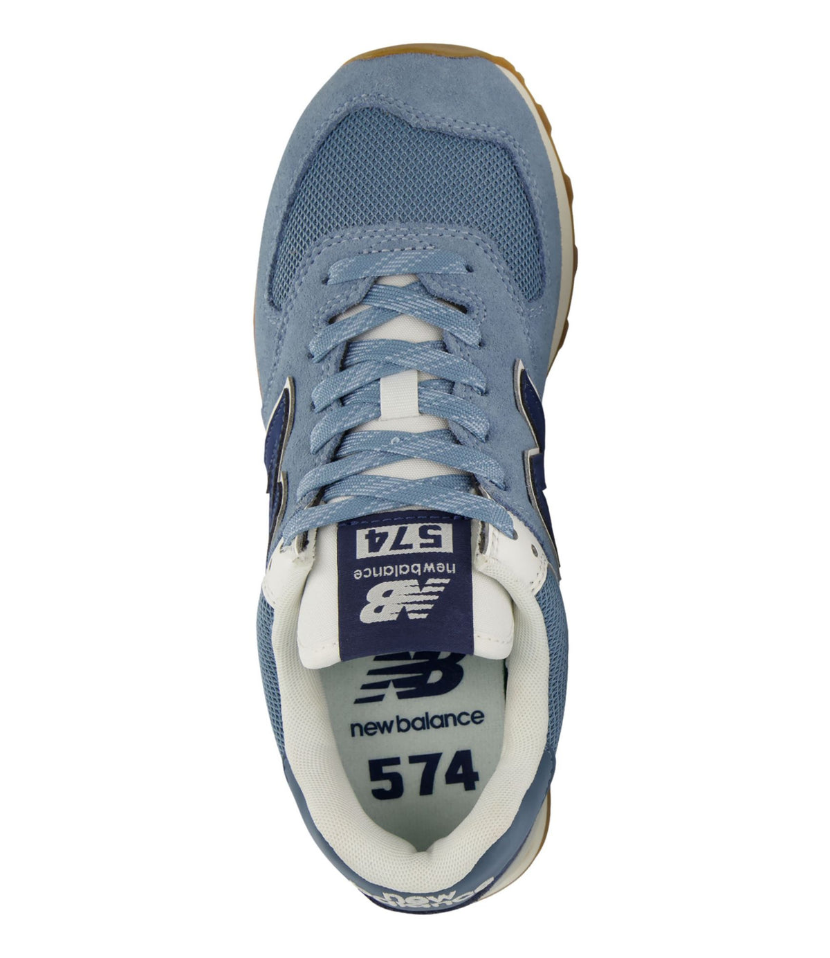 L.L.Bean Women's New Balance 574V3 Walking Shoes NB Navy/Light Arctic Grey