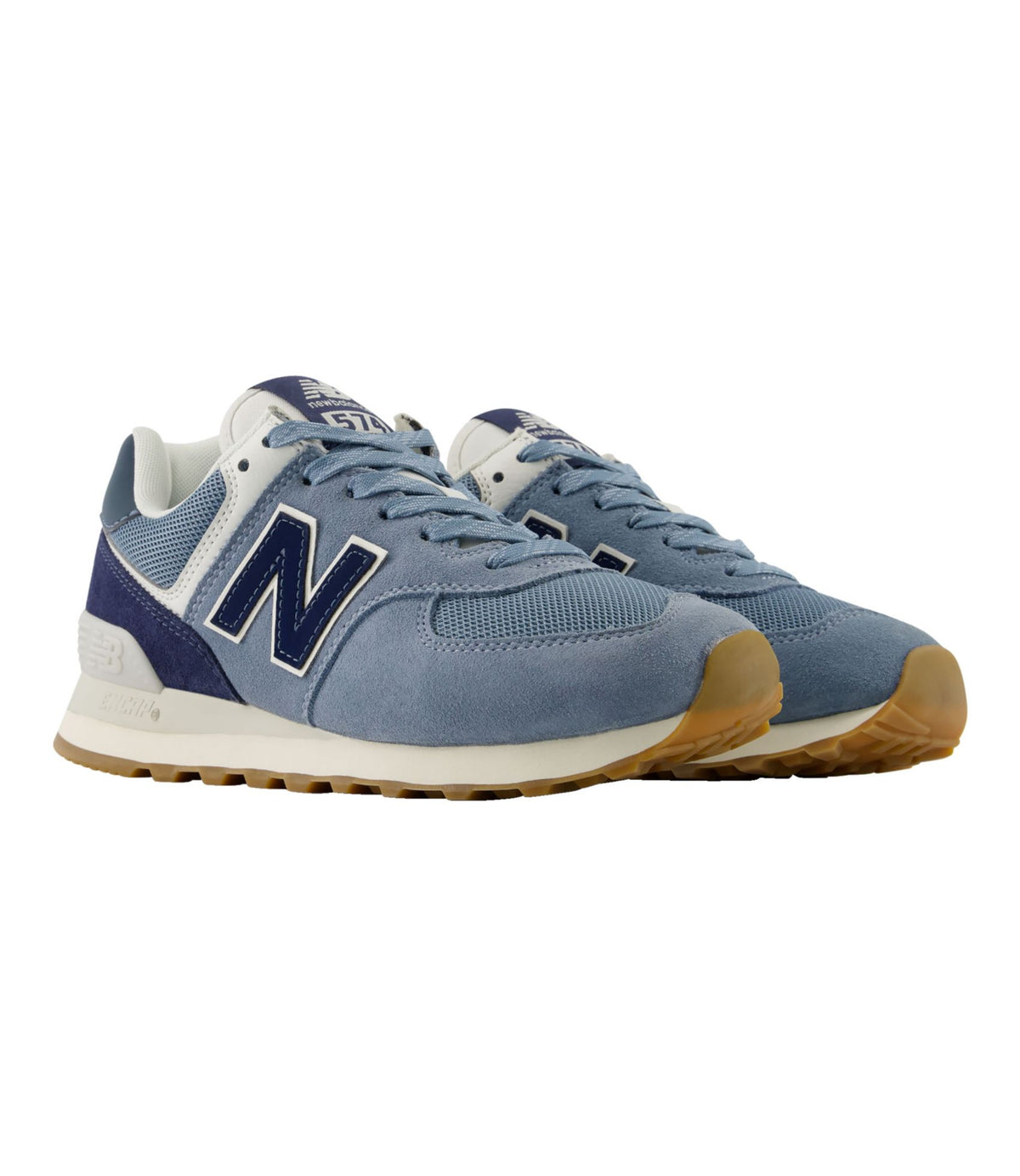 L.L.Bean Women's New Balance 574V3 Walking Shoes NB Navy/Light Arctic Grey