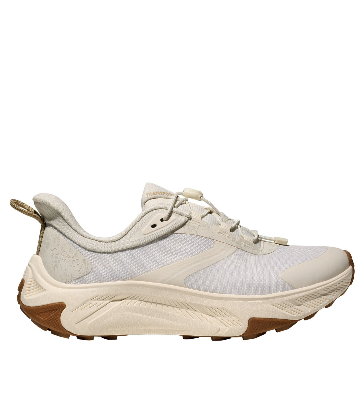 L.L.Bean Women's HOKA Transport 2 Shoes Alabaster/Alabaster