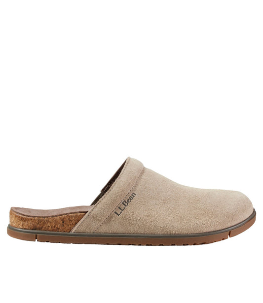 L.L.Bean Women's Go-Anywhere Clogs, Suede Sandstone