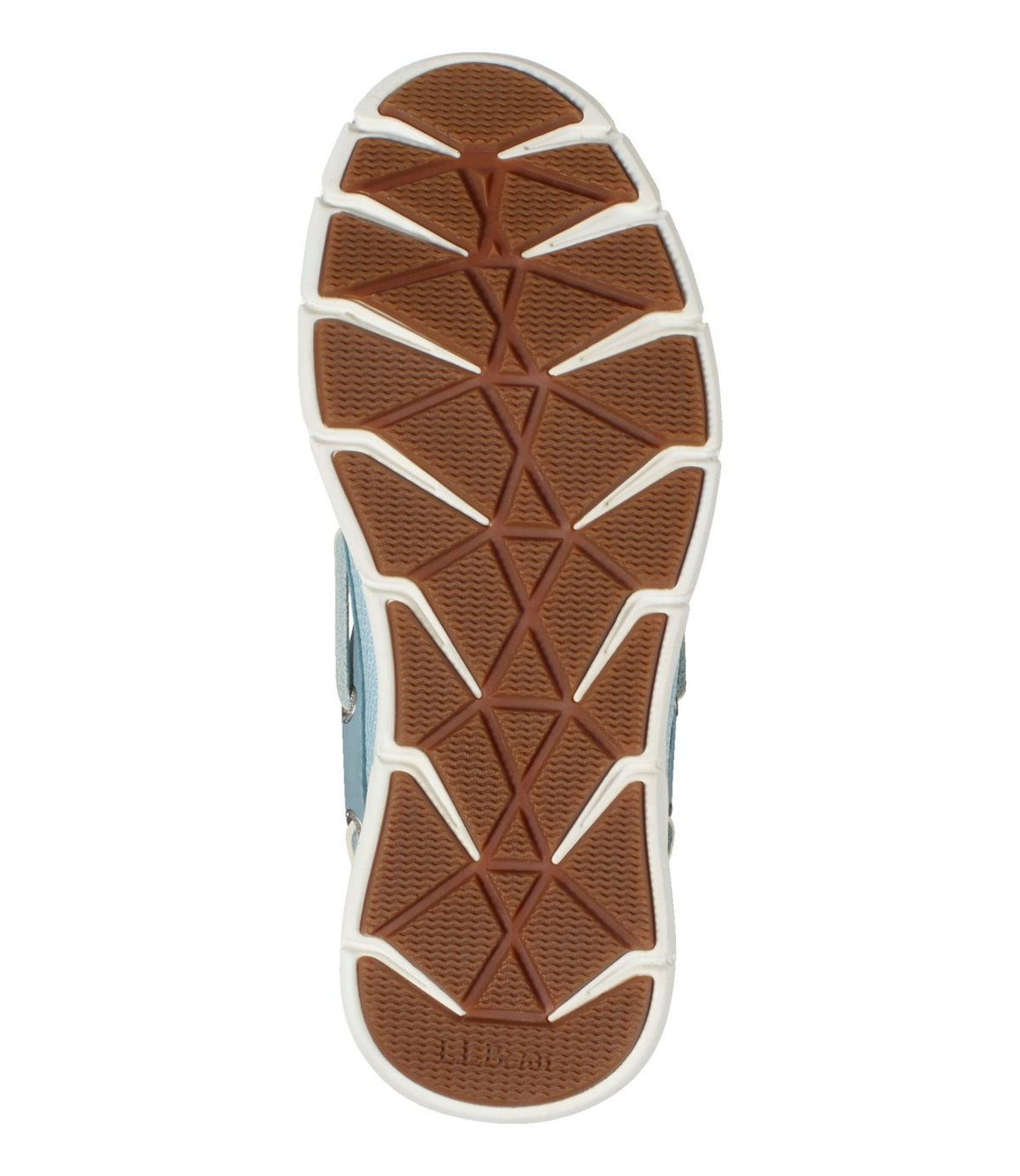 L.L.Bean Women's Kennebec Boat Shoes, 2-Eye Mist Blue