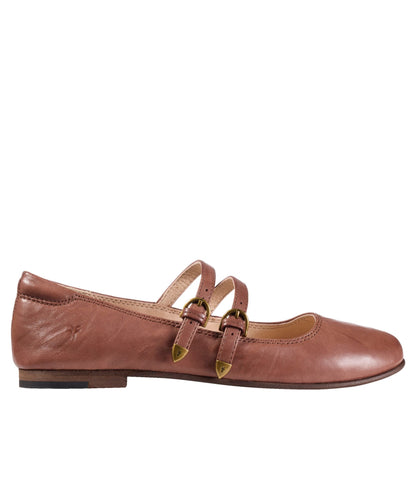 L.L.Bean Women's Frye Carson Multi Mary Jane Flats Spice