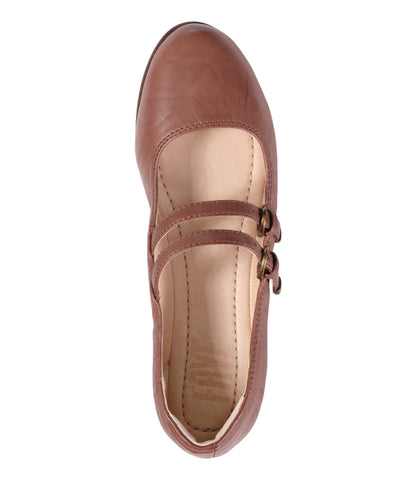 L.L.Bean Women's Frye Carson Multi Mary Jane Flats Spice