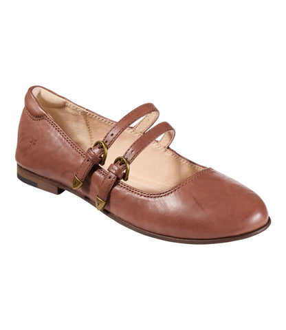 L.L.Bean Women's Frye Carson Multi Mary Jane Flats Spice