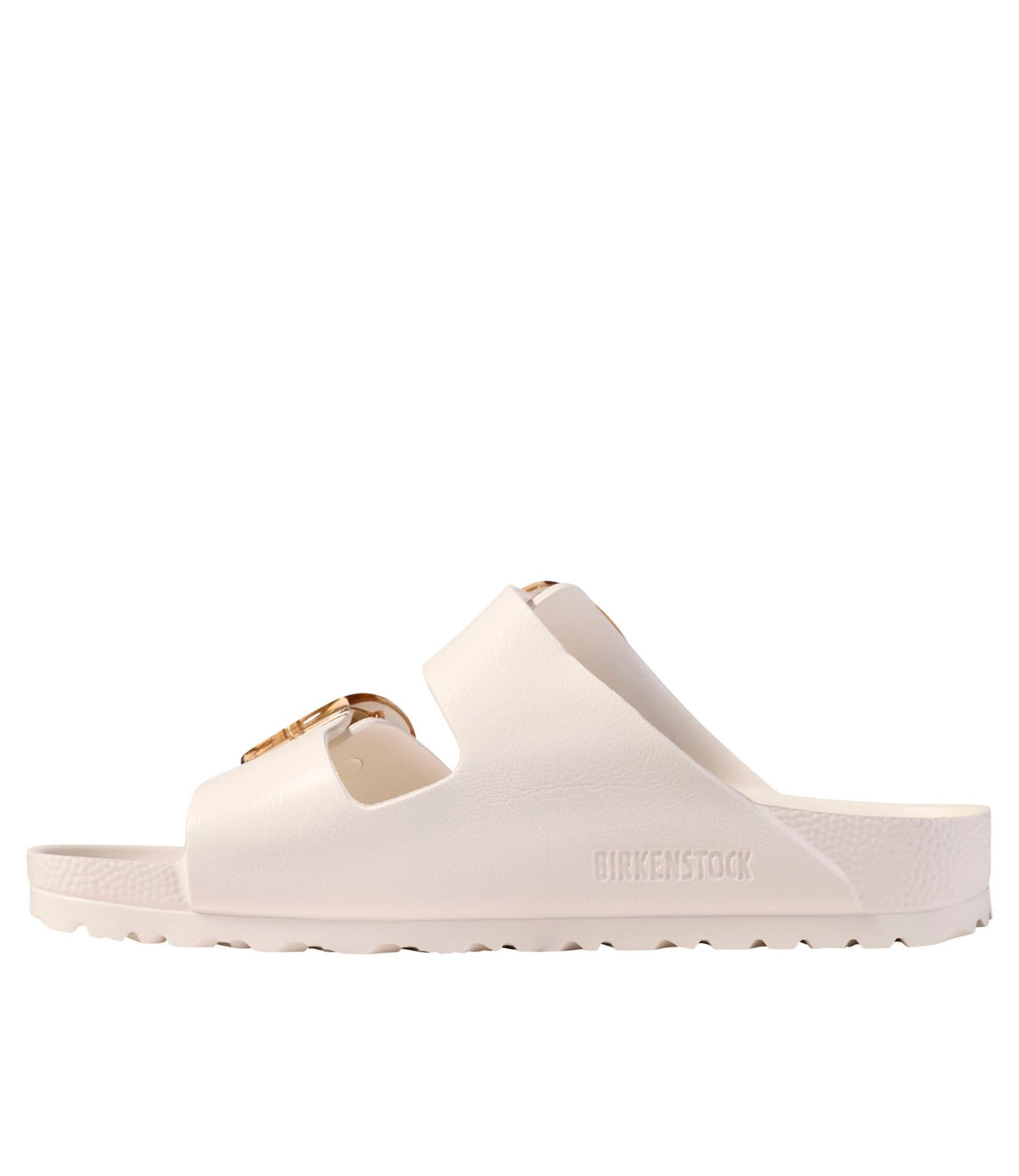 L.L.Bean Women's Birkenstock Arizona Sandals, EVA Big Buckle Eggshell