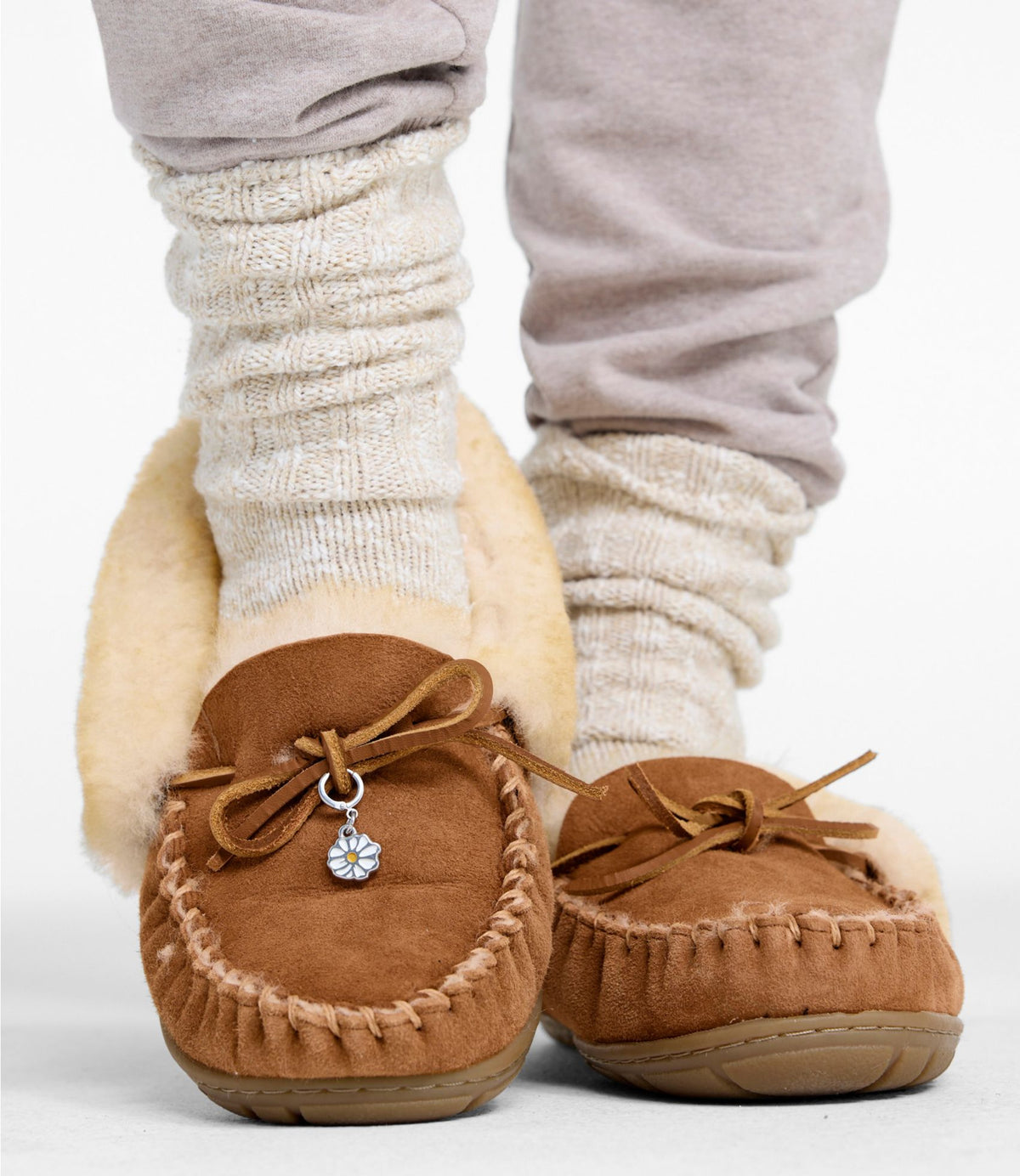 L.L.Bean Women's Wicked Good Moccasins Brown