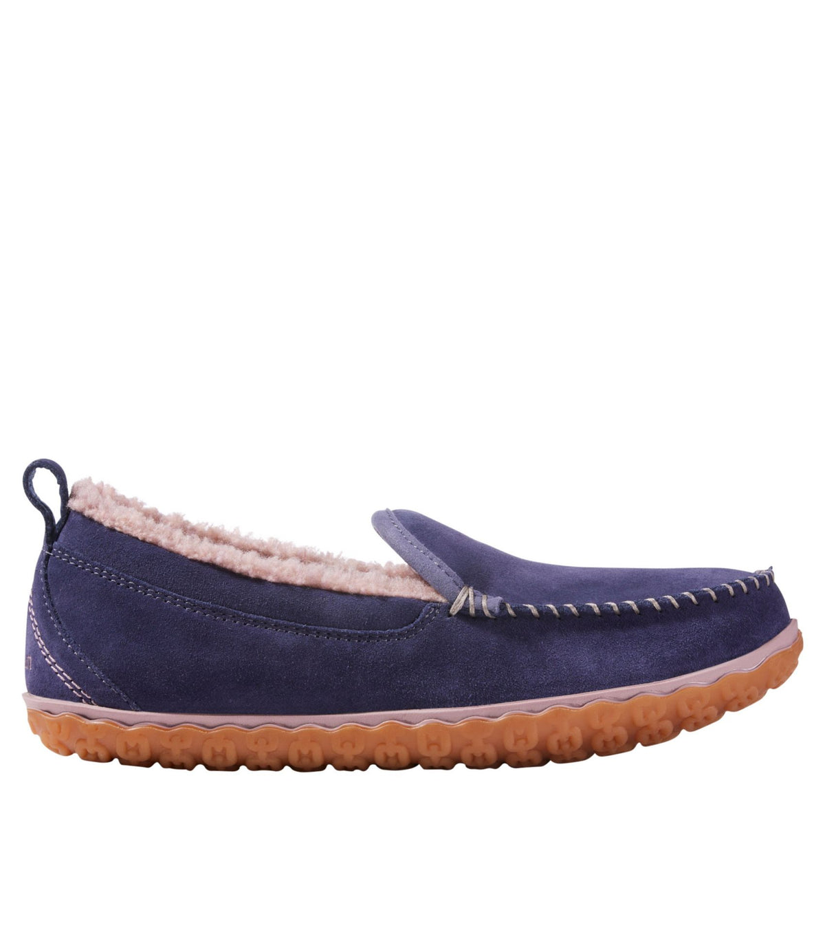 L.L.Bean Women's Mountain Slippers, Moccasin Raw Indigo