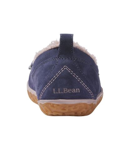 L.L.Bean Women's Mountain Slippers, Moccasin Raw Indigo