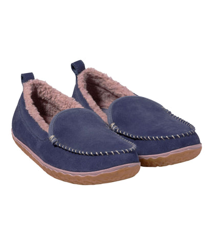 L.L.Bean Women's Mountain Slippers, Moccasin Raw Indigo