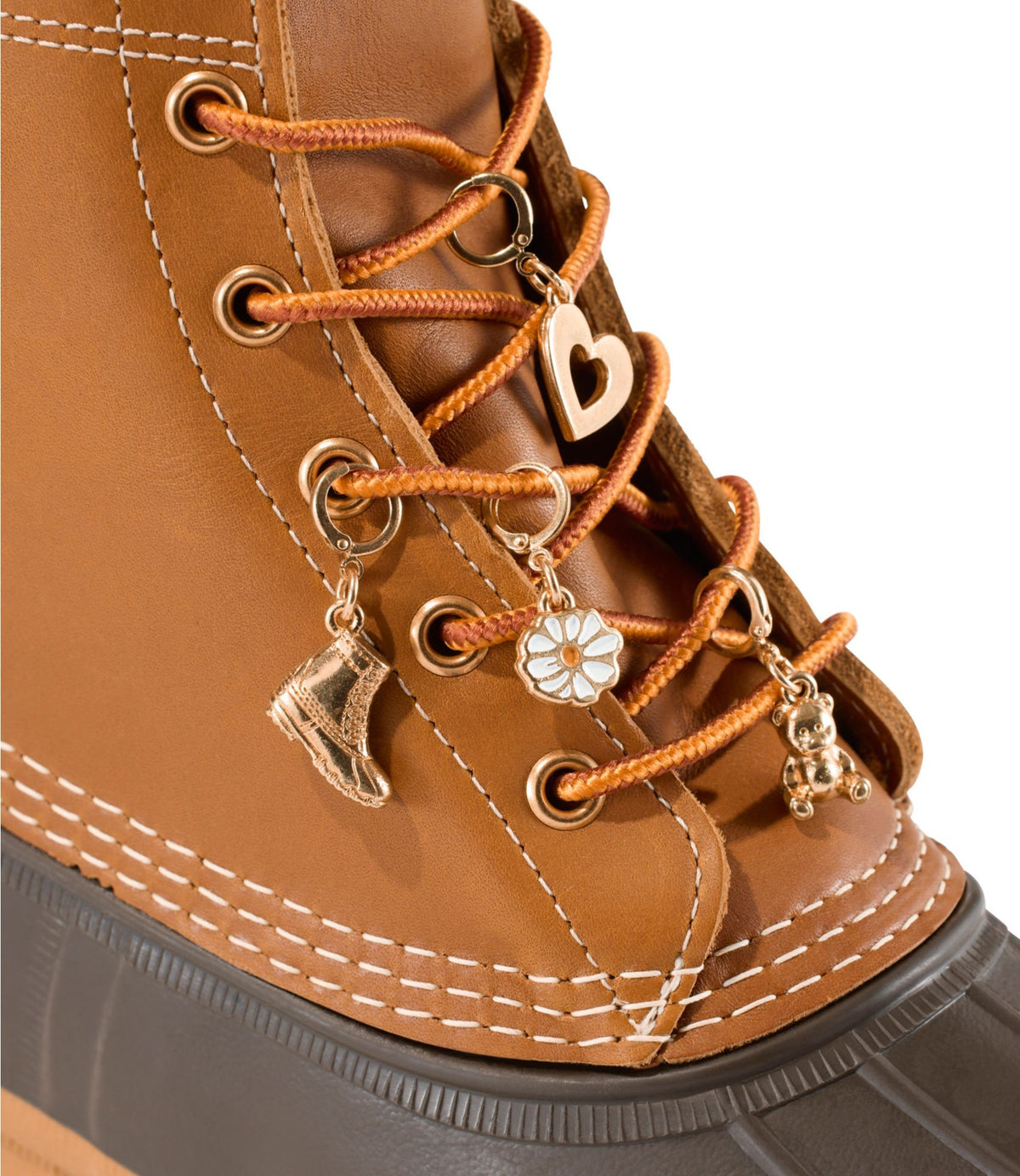 L.L.Bean L.L.Bean Footwear Charms, Fun Pack Gold