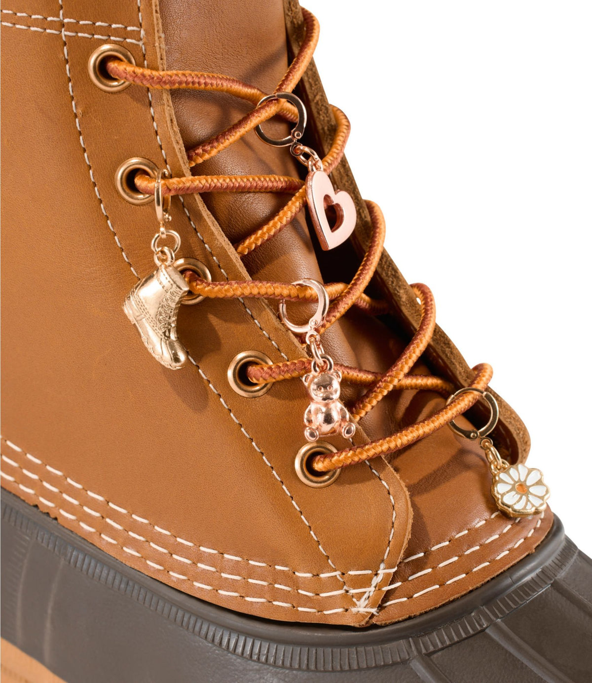 L.L.Bean L.L.Bean Footwear Charms, Fun Pack Gold