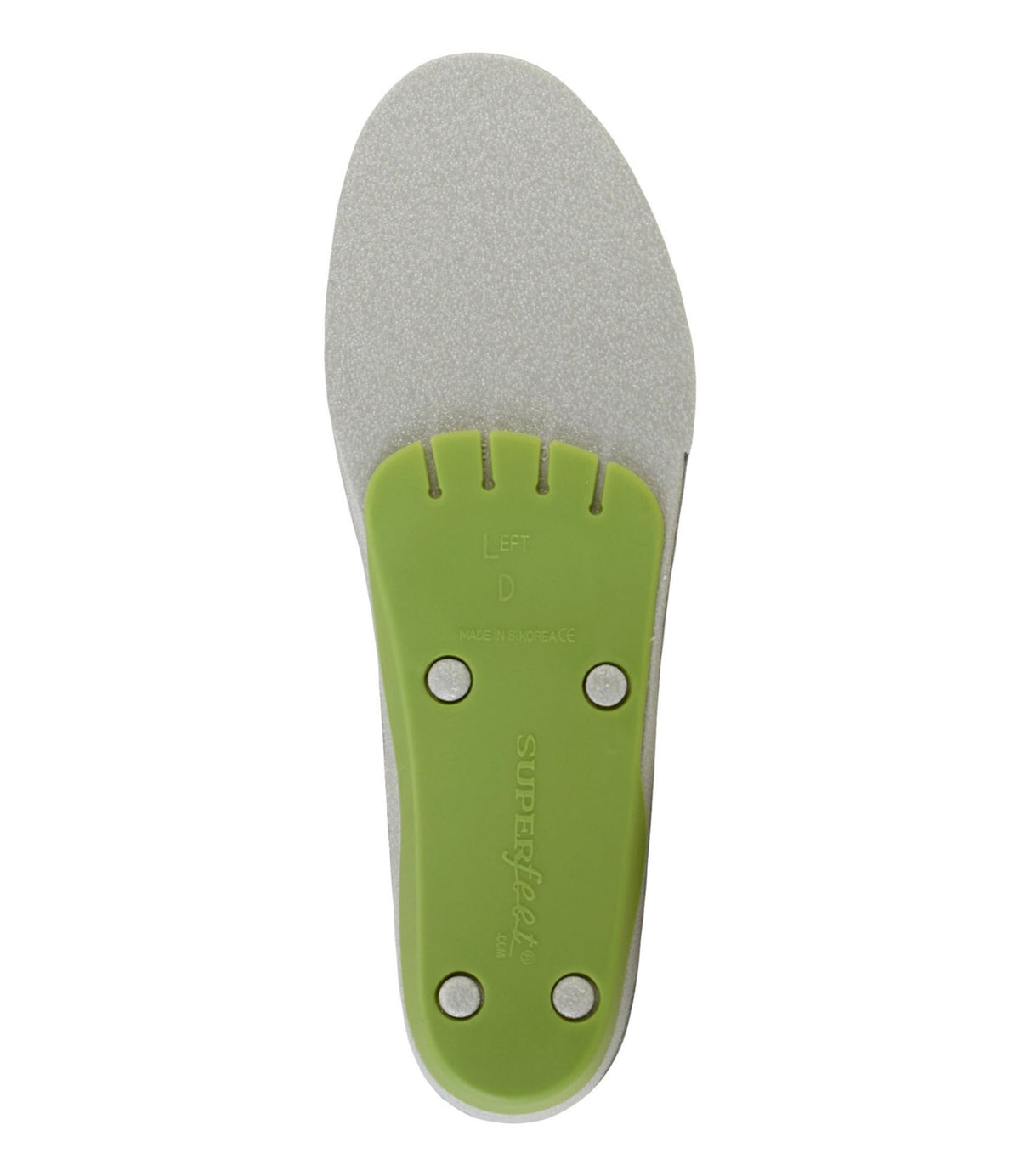 L.L.Bean Adults' Superfeet Green Max Shock Absorption Insoles Green