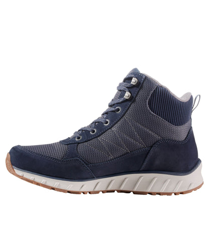 L.L.Bean Men's Snow Sneaker 5 Boots, Lace-Up Carbon Navy
