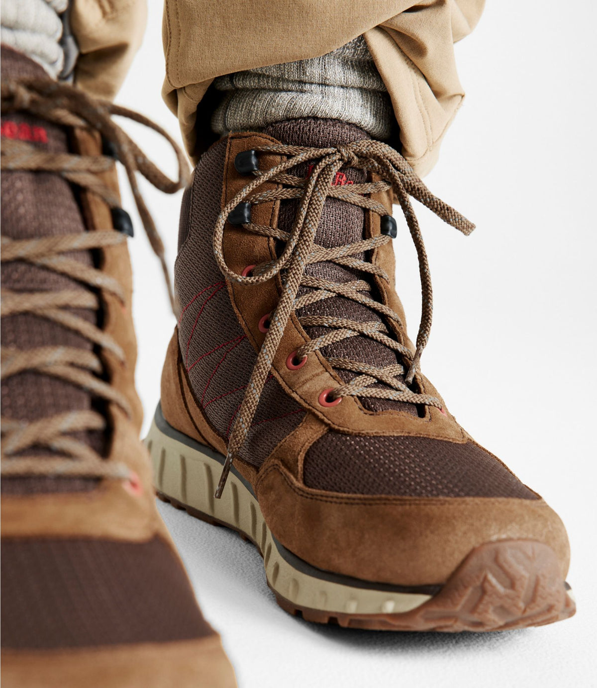 L.L.Bean Men's Snow Sneaker 5 Boots, Lace-Up Carbon Navy