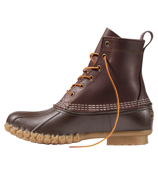 L.L.Bean Men's Bean Boots, 8" Brown/Tan Opaque