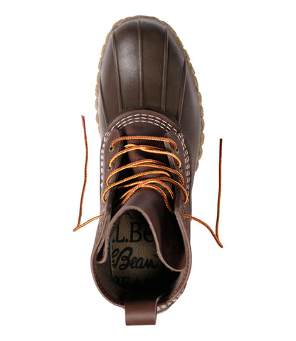 L.L.Bean Men's Bean Boots, 8" Brown/Tan Opaque