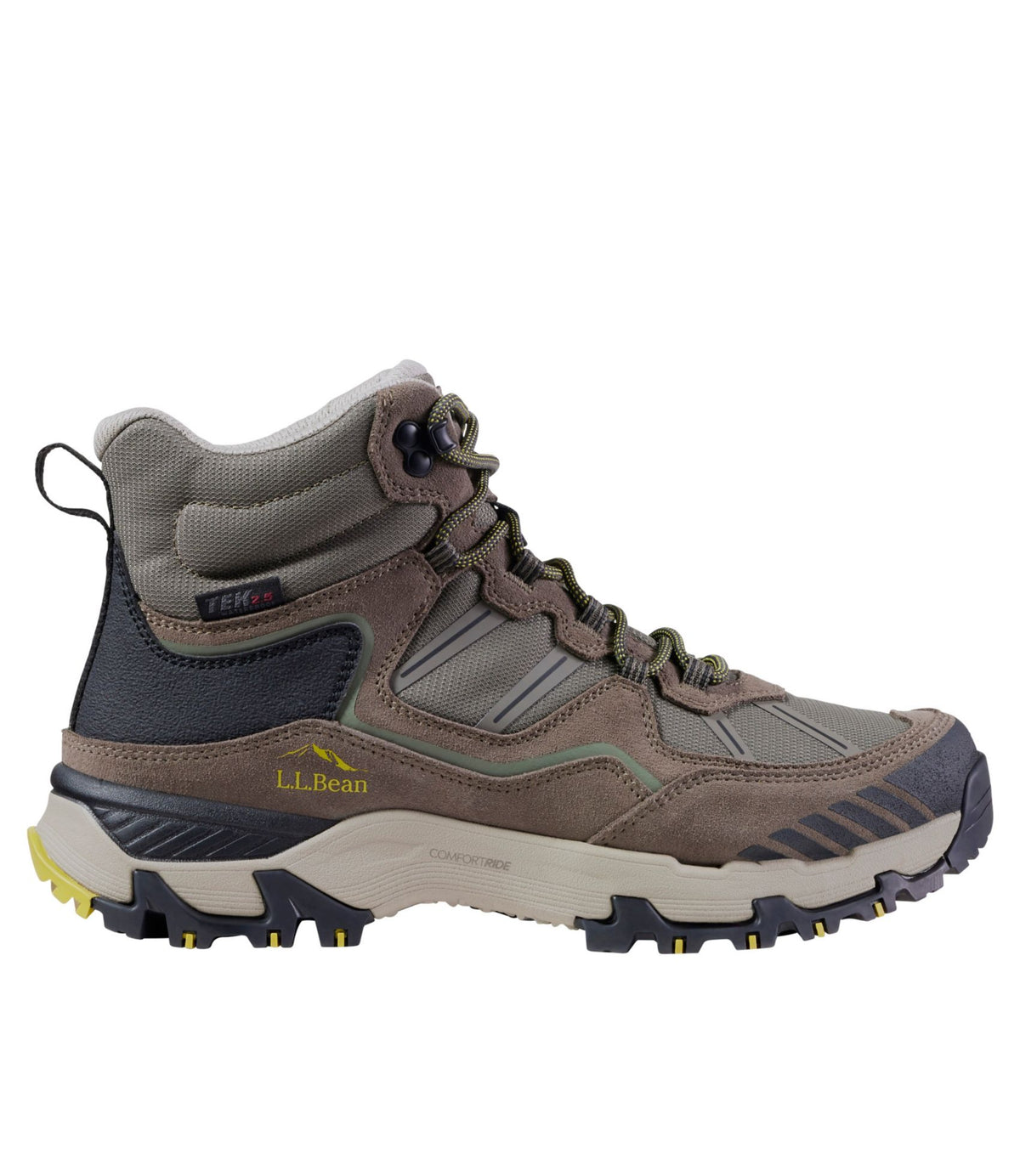 L.L.Bean Men's Trail Model X Waterproof Hiking Boots Ash