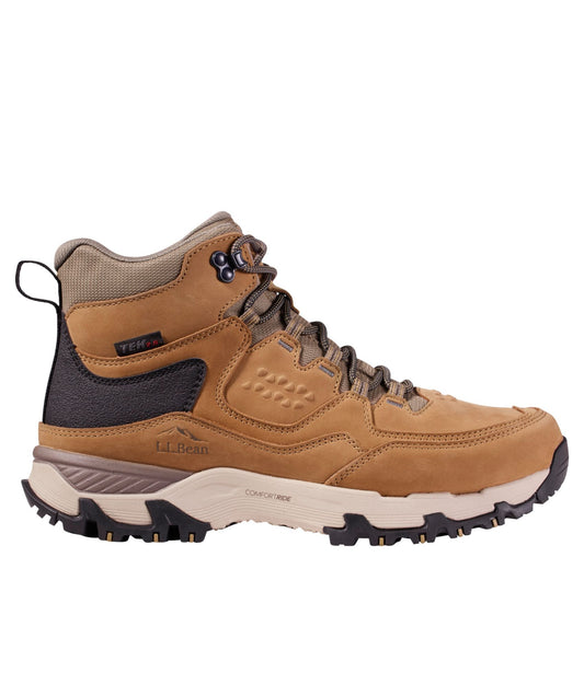 L.L.Bean Men's Trail Model X Waterproof Hiking Boots, Leather Barley