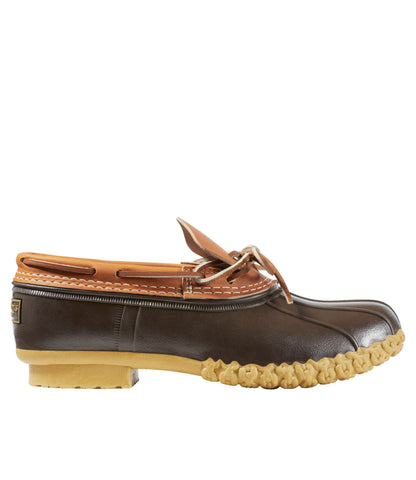 L.L.Bean Men's Bean Boots, Rubber Mocs Tan/Bean Boot Brown/Gum