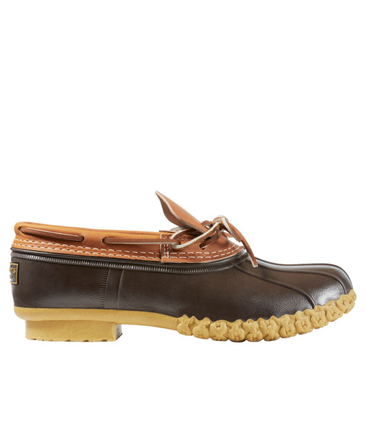 L.L.Bean Men's Bean Boots, Rubber Mocs Tan/Bean Boot Brown/Gum