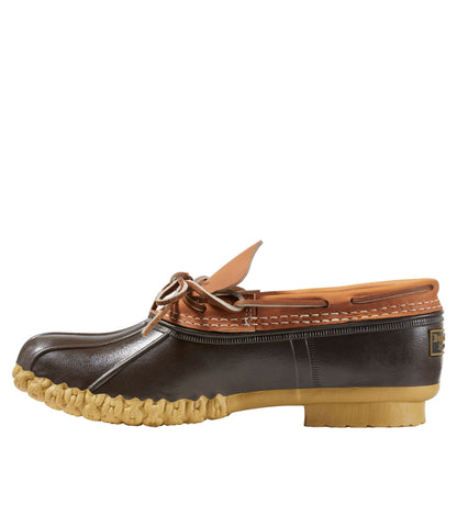 L.L.Bean Men's Bean Boots, Rubber Mocs Tan/Bean Boot Brown/Gum
