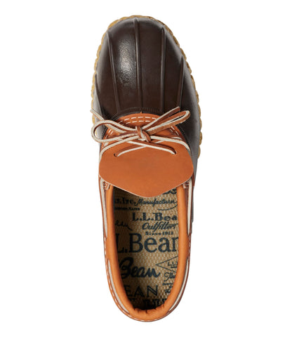 L.L.Bean Men's Bean Boots, Rubber Mocs Tan/Bean Boot Brown/Gum