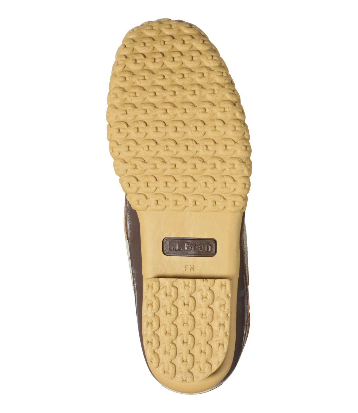L.L.Bean Men's Bean Boots, Rubber Mocs Tan/Bean Boot Brown/Gum