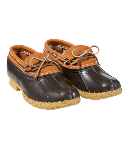 L.L.Bean Men's Bean Boots, Rubber Mocs Tan/Bean Boot Brown/Gum