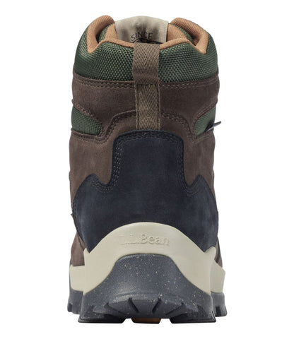 L.L.Bean Men's Heritage Hiking Boots, Waterproof Dark Cinder/Forest Shade