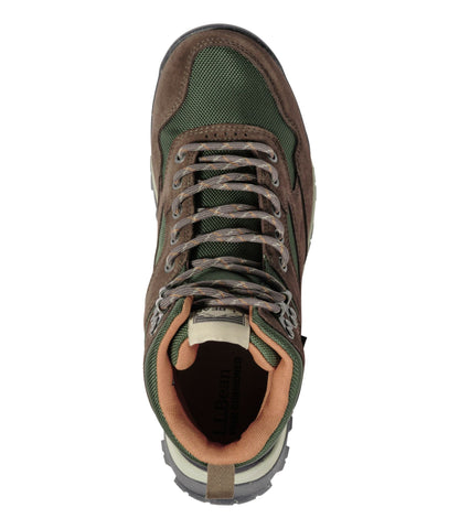 L.L.Bean Men's Heritage Hiking Boots, Waterproof Dark Cinder/Forest Shade
