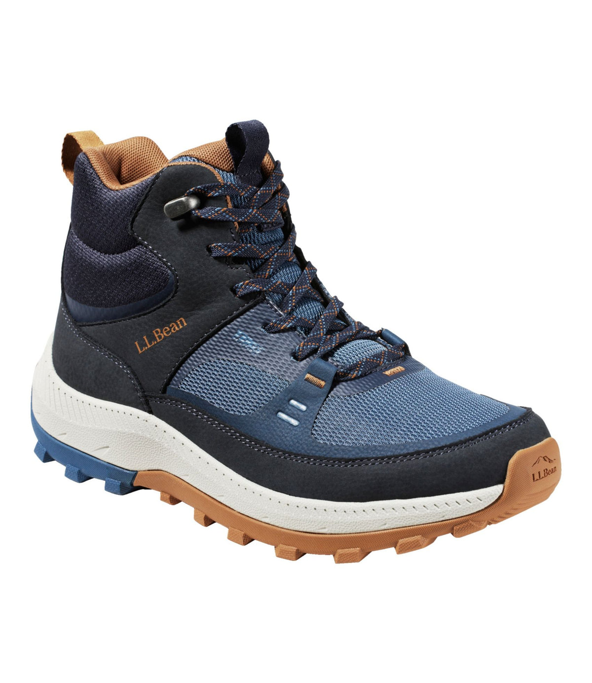L.L.Bean Men's Access Hiking Boots, Waterproof Carbon Navy