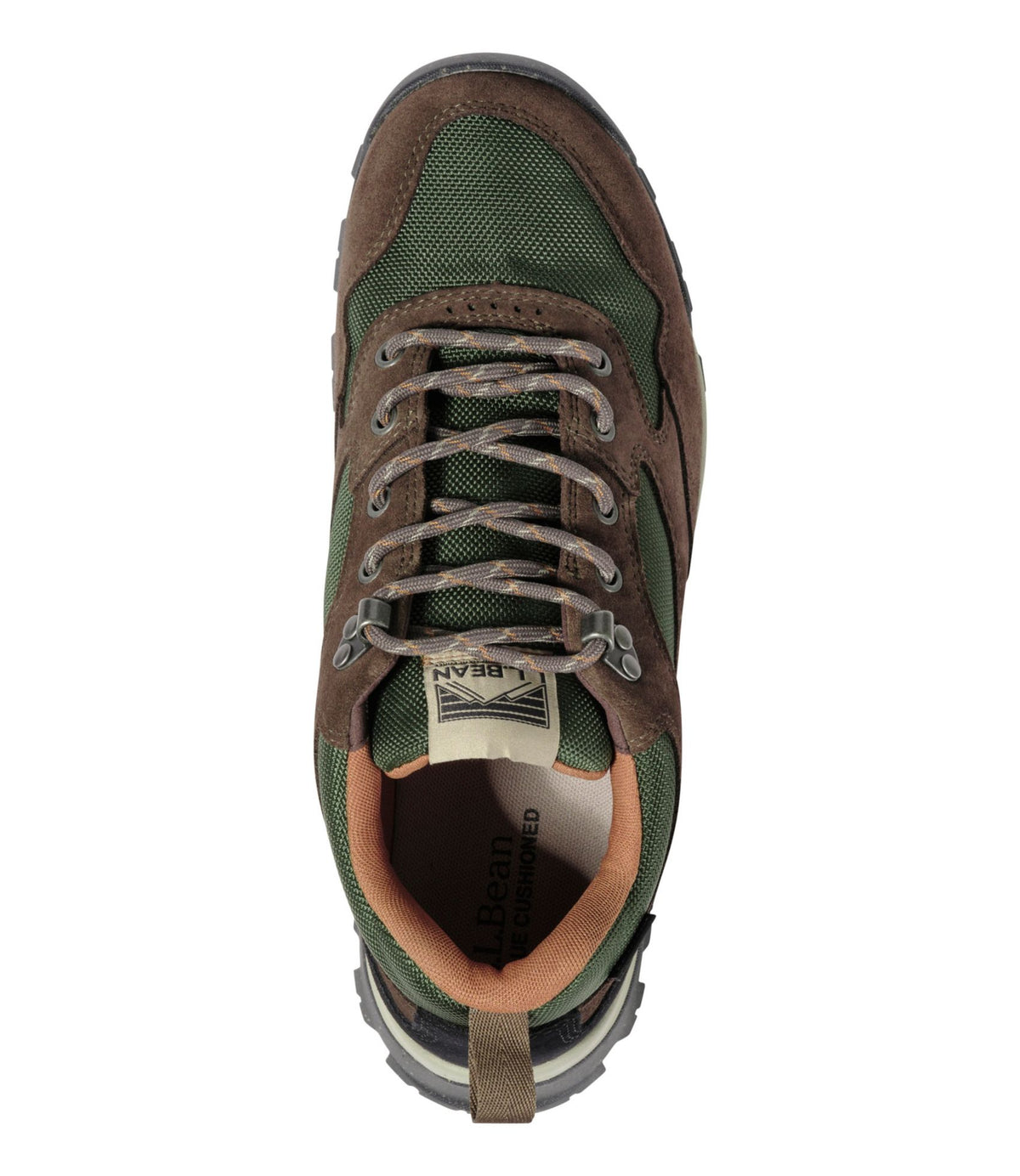 L.L.Bean Men's Heritage Hiking Shoes, Waterproof Dark Cinder/Forest Shade