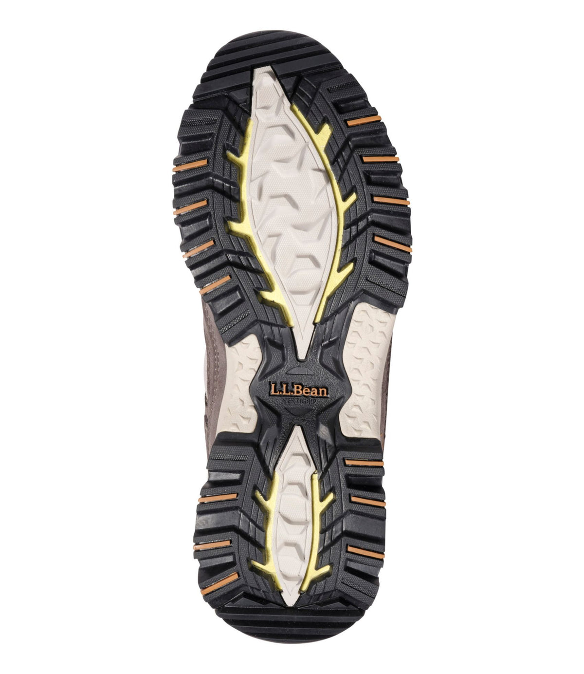L.L.Bean Men's Trail Model X Ventilated Hiking Shoes Dark Silt/Shore Sand