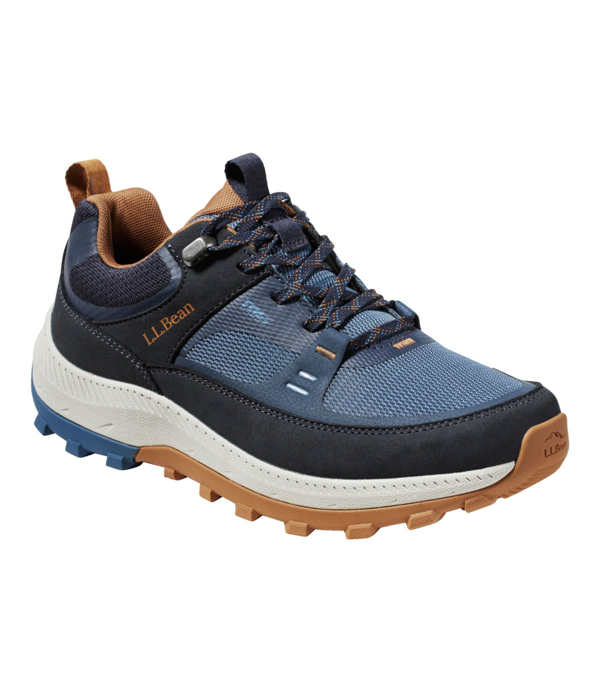 L.L.Bean Men's Access Hiking Shoes, Waterproof Carbon Navy