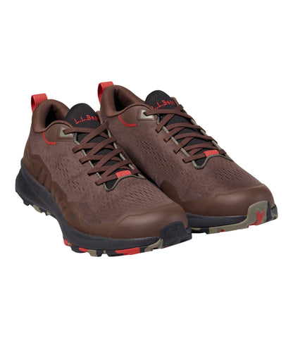 L.L.Bean Men's Elevation Trail Shoes, Waterproof Dark Earth