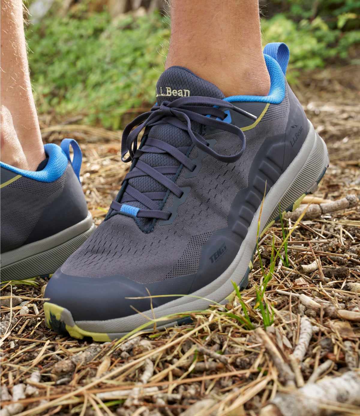 L.L.Bean Men's Elevation Trail Shoes, Waterproof Dark Earth