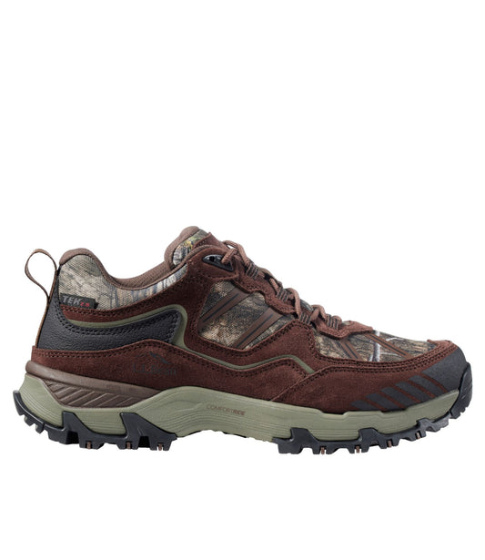L.L.Bean Men's Trail Model X Waterproof Hiking Shoes, Camo MossyOak Camo