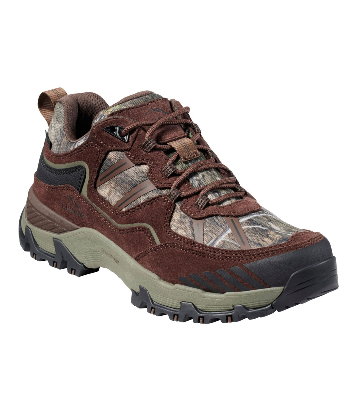 L.L.Bean Men's Trail Model X Waterproof Hiking Shoes, Camo MossyOak Camo