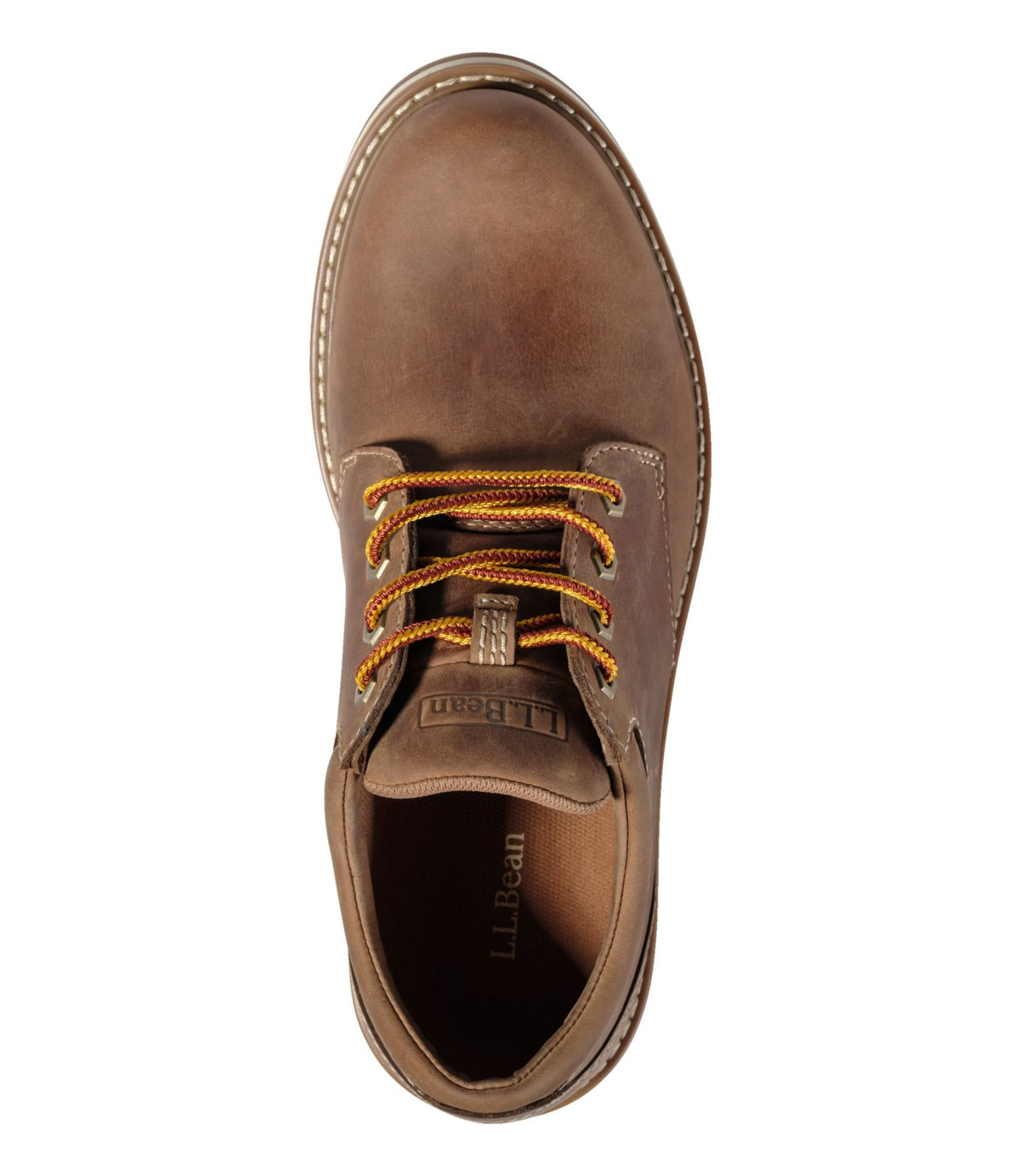 L.L.Bean Men's Stonington Oxford Shoes, Plain Toe Dark Cocoa