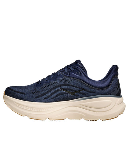 L.L.Bean Men's HOKA Bondi 9 Running Shoes Midnight Blue/Varsity Navy