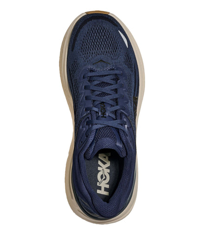 L.L.Bean Men's HOKA Bondi 9 Running Shoes Midnight Blue/Varsity Navy